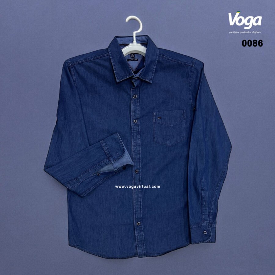 0086. Camisa manga larga