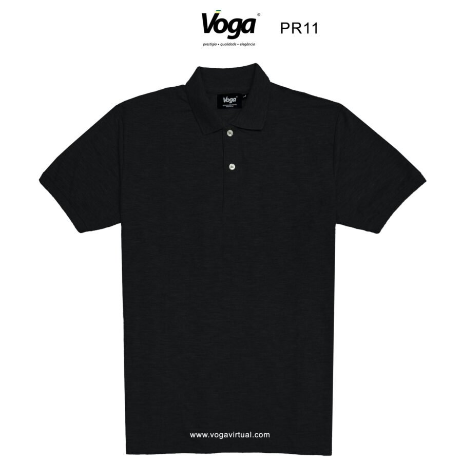 PR11. Poleras con cuello, regular fit